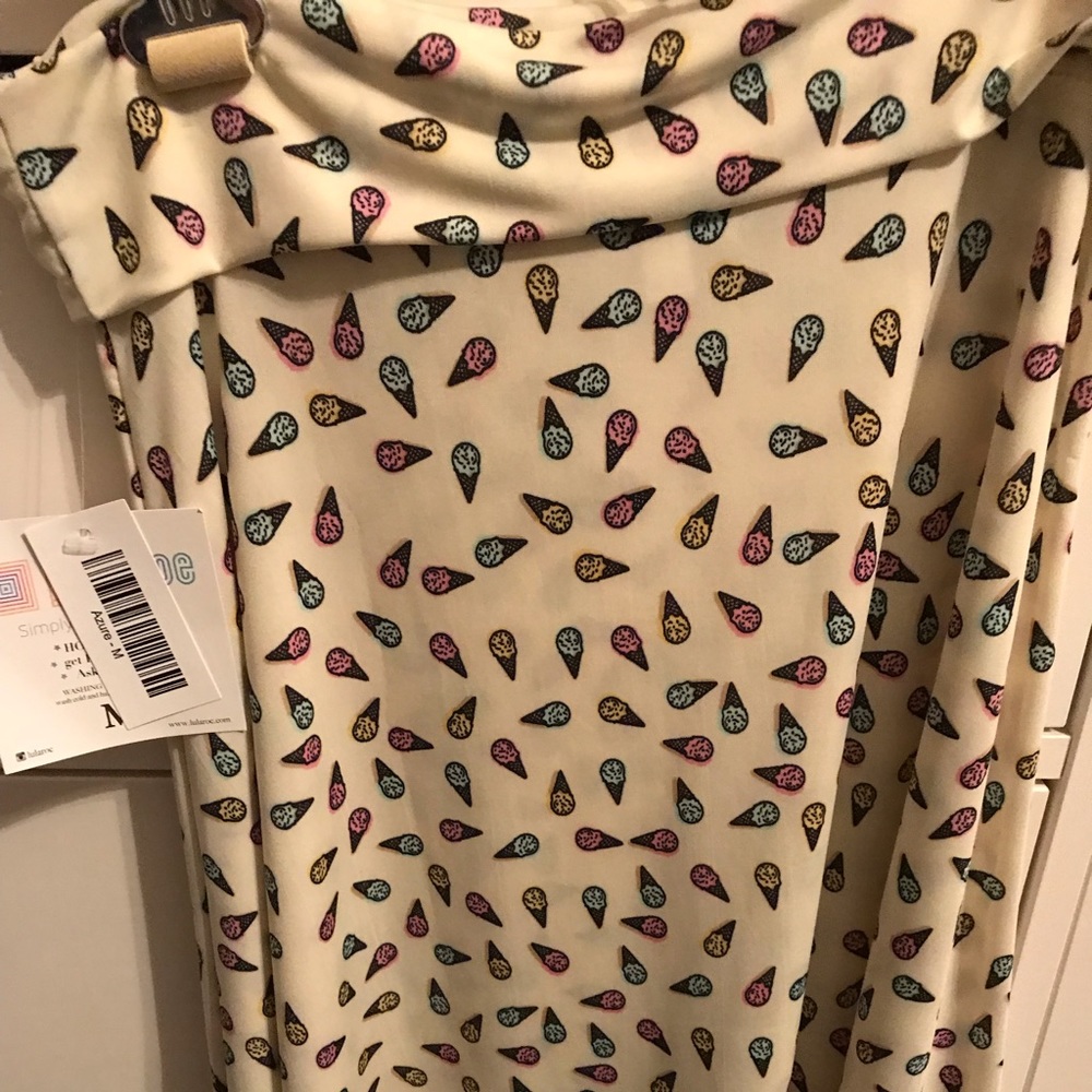 Ice Cream Lularoe Medium Azure Skirt